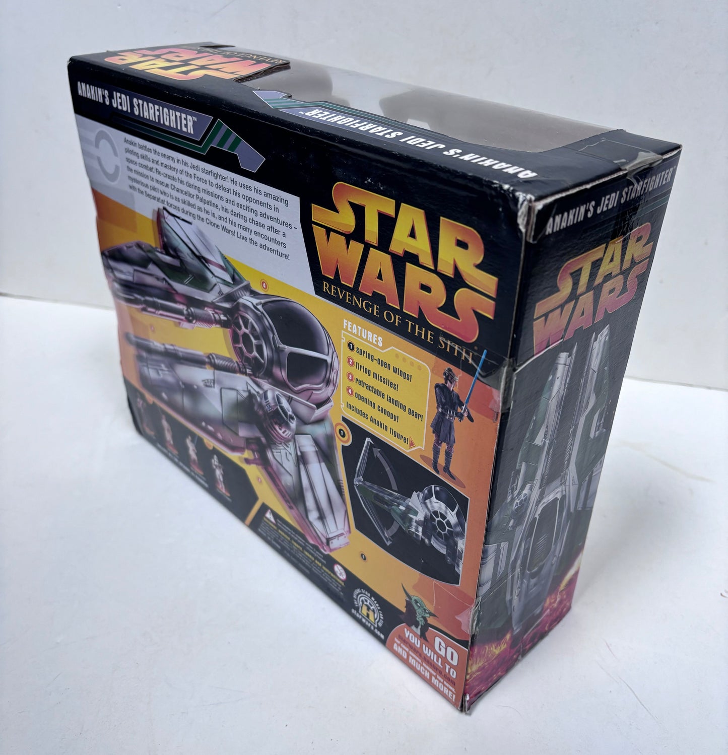 Revenge of the Sith Anakin's Jedi Starfighter Green Vehicle, 2005