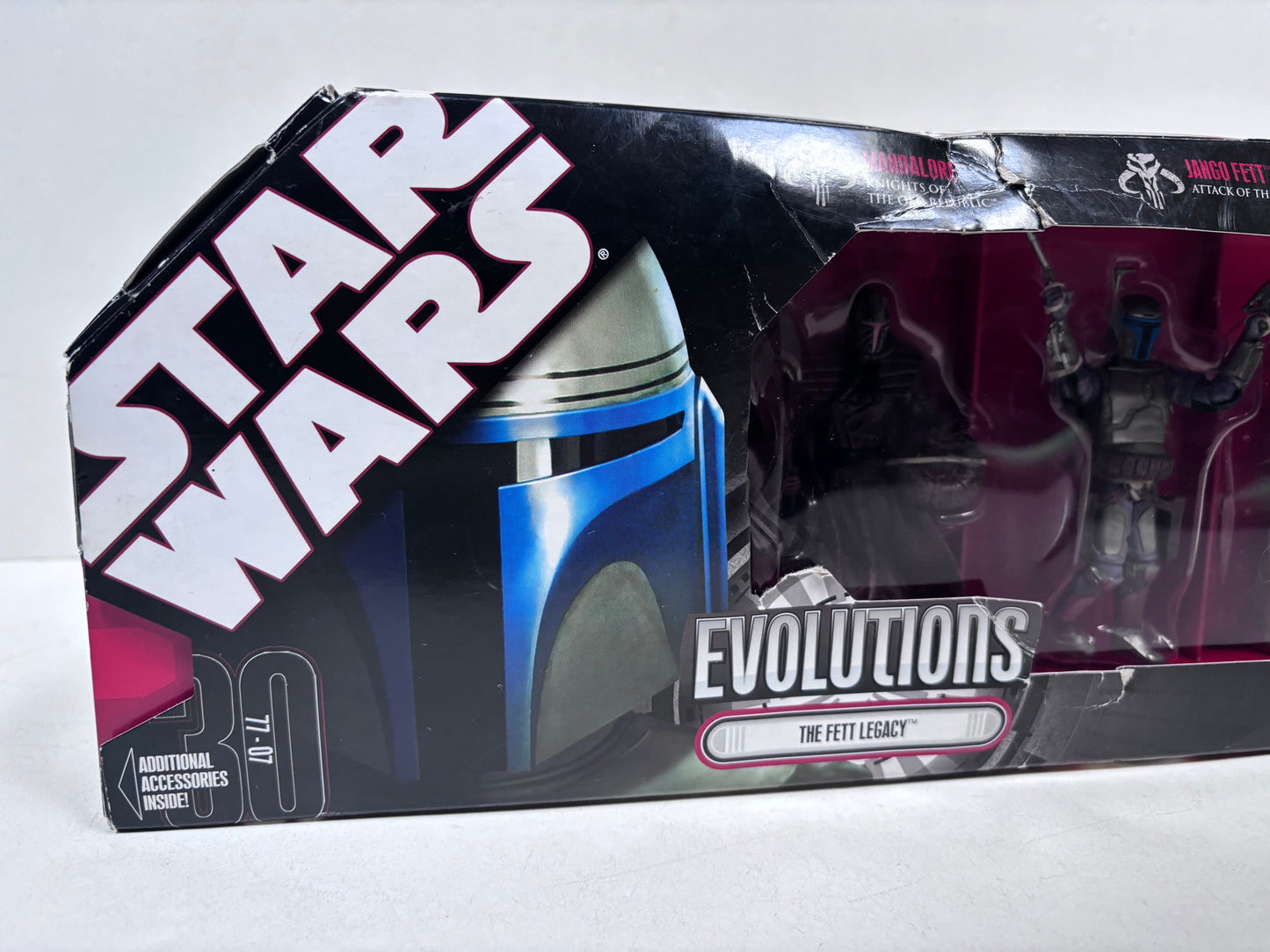 Evolutions The Fett Legacy Action Figure 3 Pack, Hasbro 2008