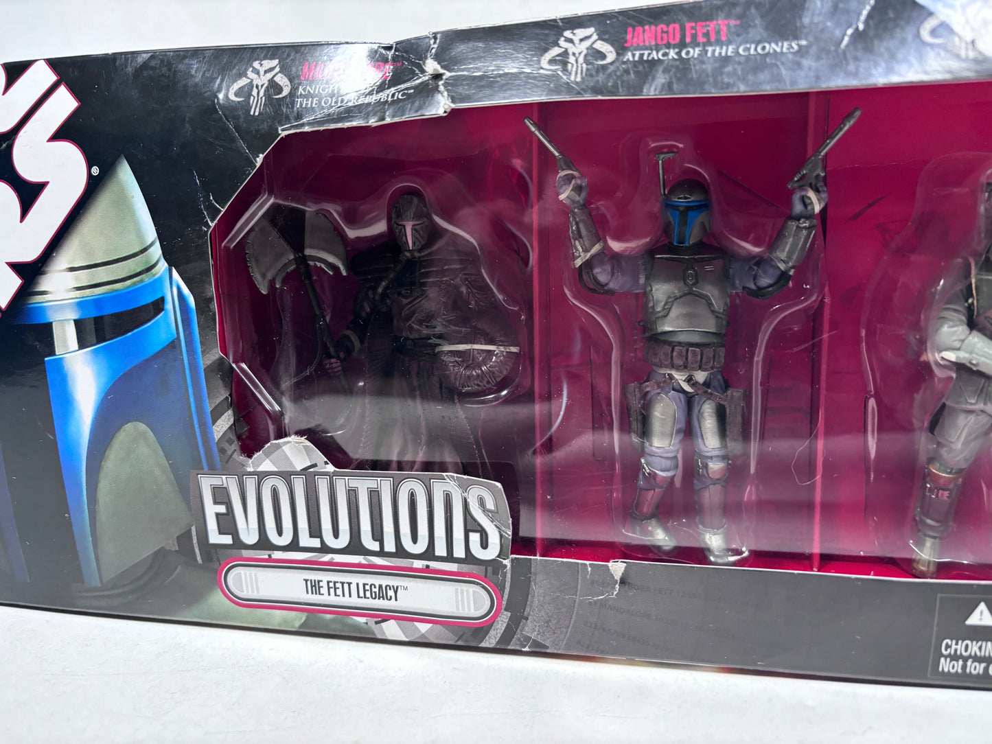 Evolutions The Fett Legacy Action Figure 3 Pack, Hasbro 2008