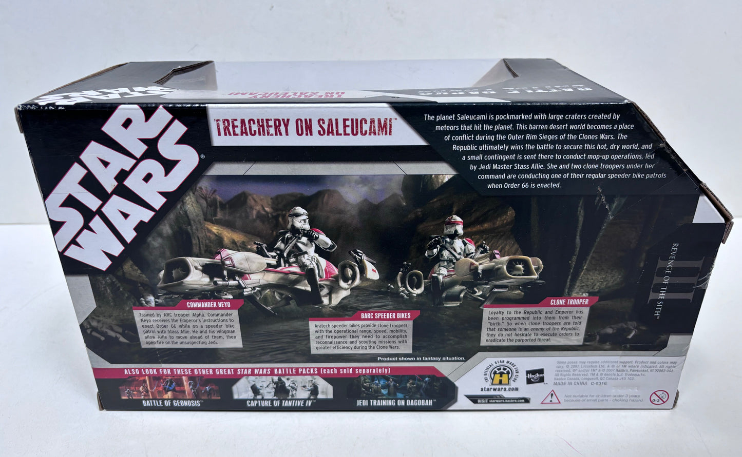 30th Anniversary Treachery on Saleucami Vehicle/Figures, Hasbro 2007
