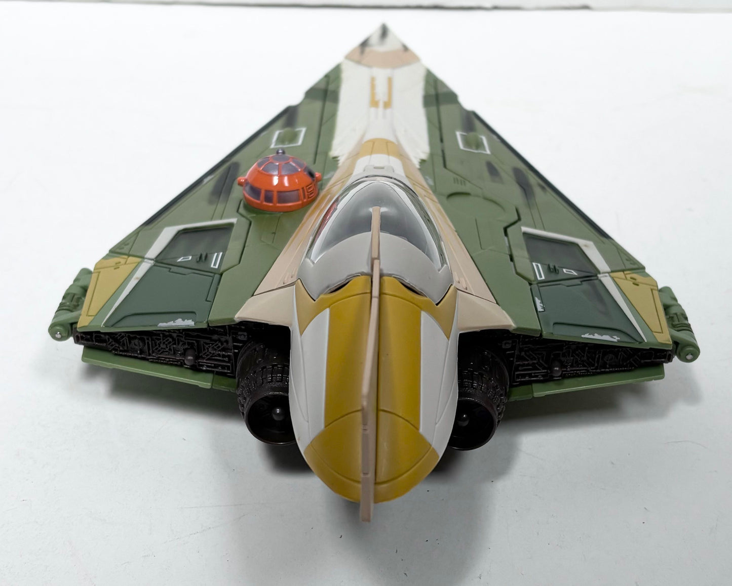 Saga Collection Clone Wars Kit Fisto Jedi Starfighter Vehicle, 2006