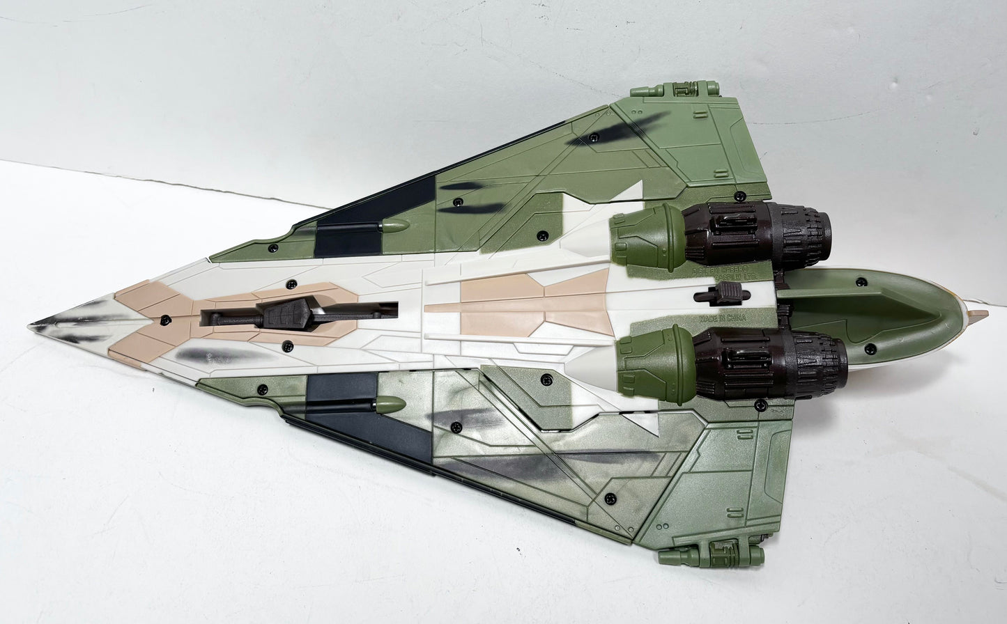 Saga Collection Clone Wars Kit Fisto Jedi Starfighter Vehicle, 2006