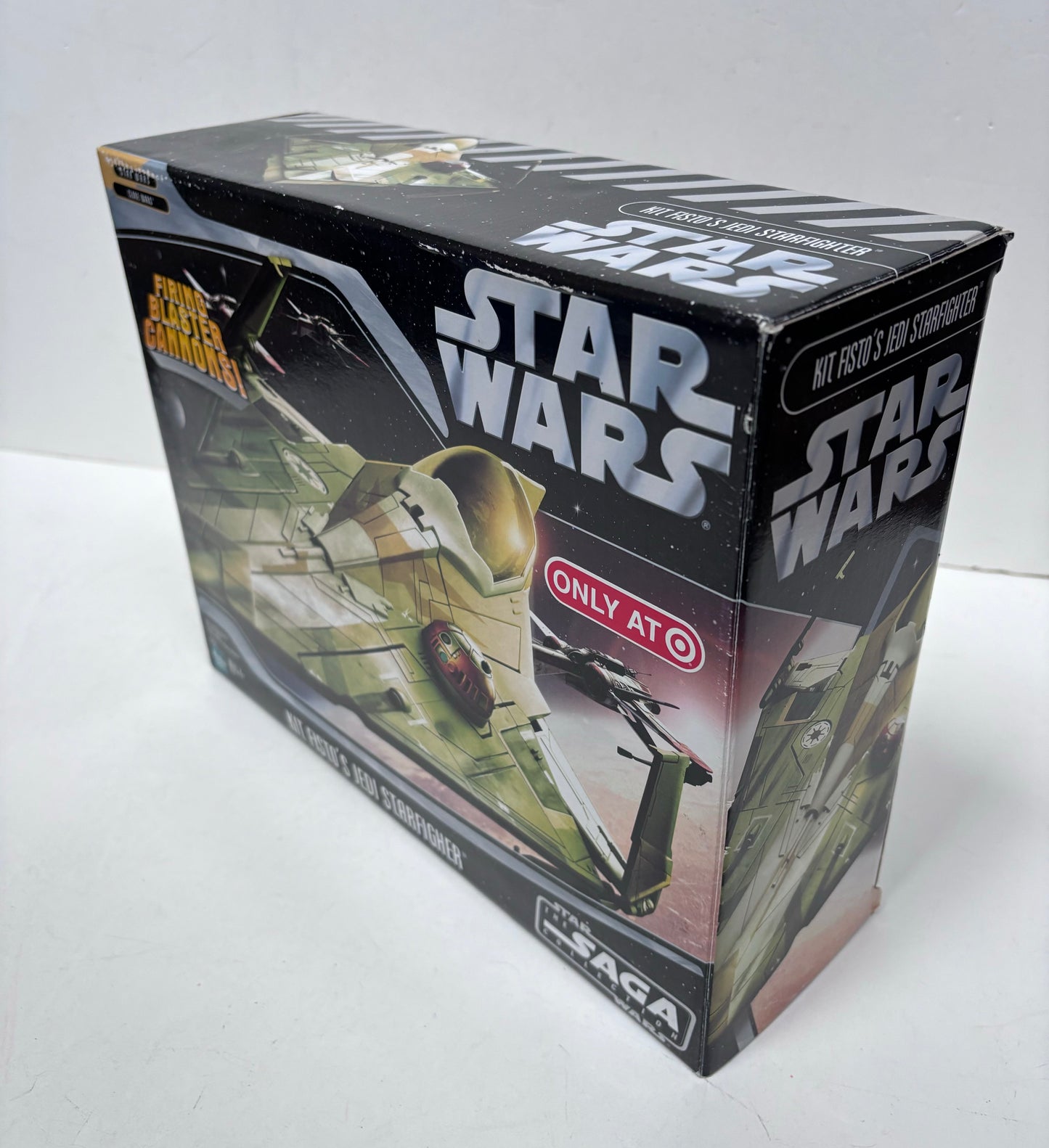 Saga Collection Clone Wars Kit Fisto Jedi Starfighter Vehicle, 2006