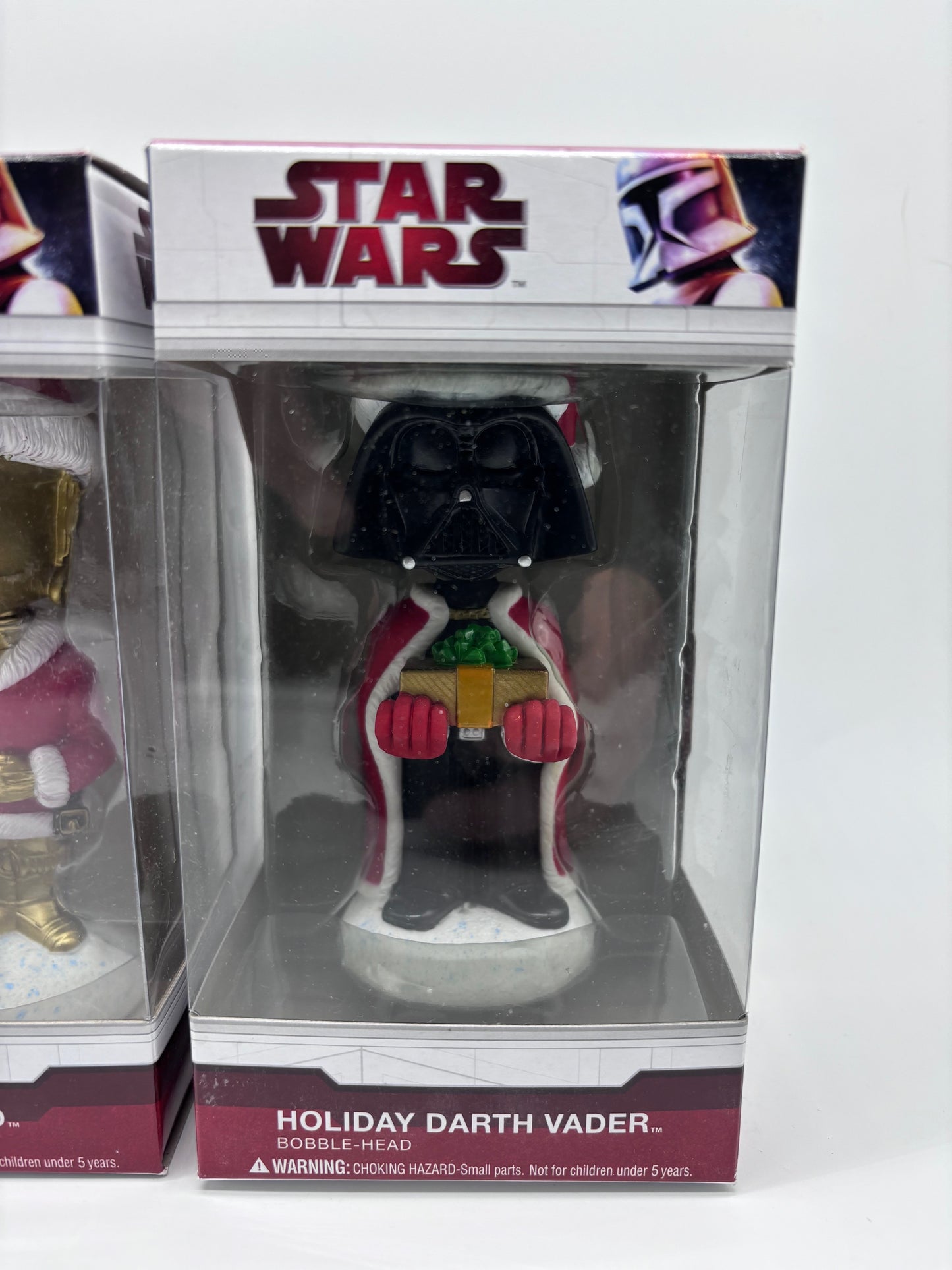 Funko Holiday Bobblehead Figure Lot of 2, Darth Vader C-3PO