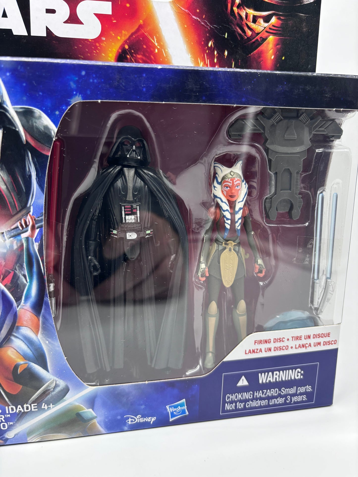 Rebels Anakin Darth Vader Ahsoka Tano Deluxe Figure Set, Hasbro 2015