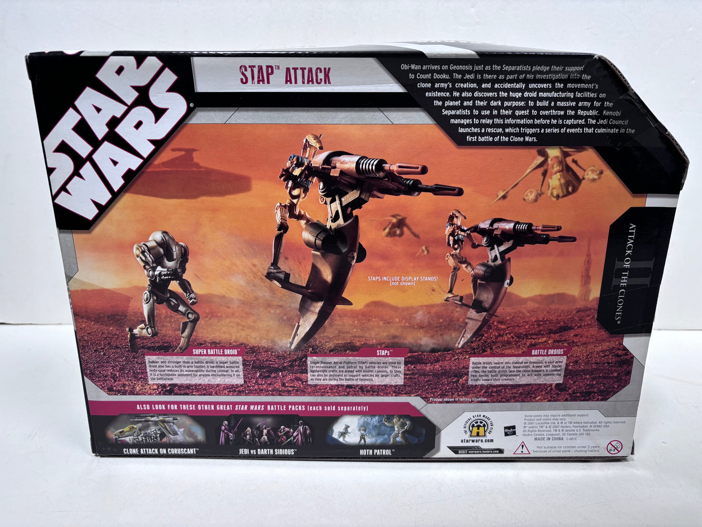 Battle Pack Stap Attack Of The Clones II Toys "R" Us Exclusive 2007