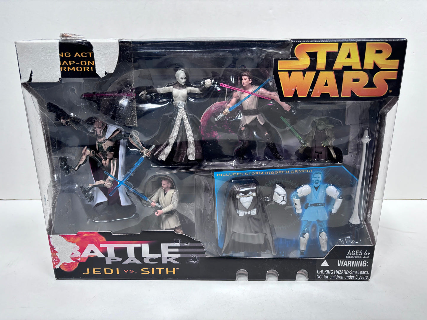Battle Packs Jedi vs Sith Action Figure Set, Hasbro 2006