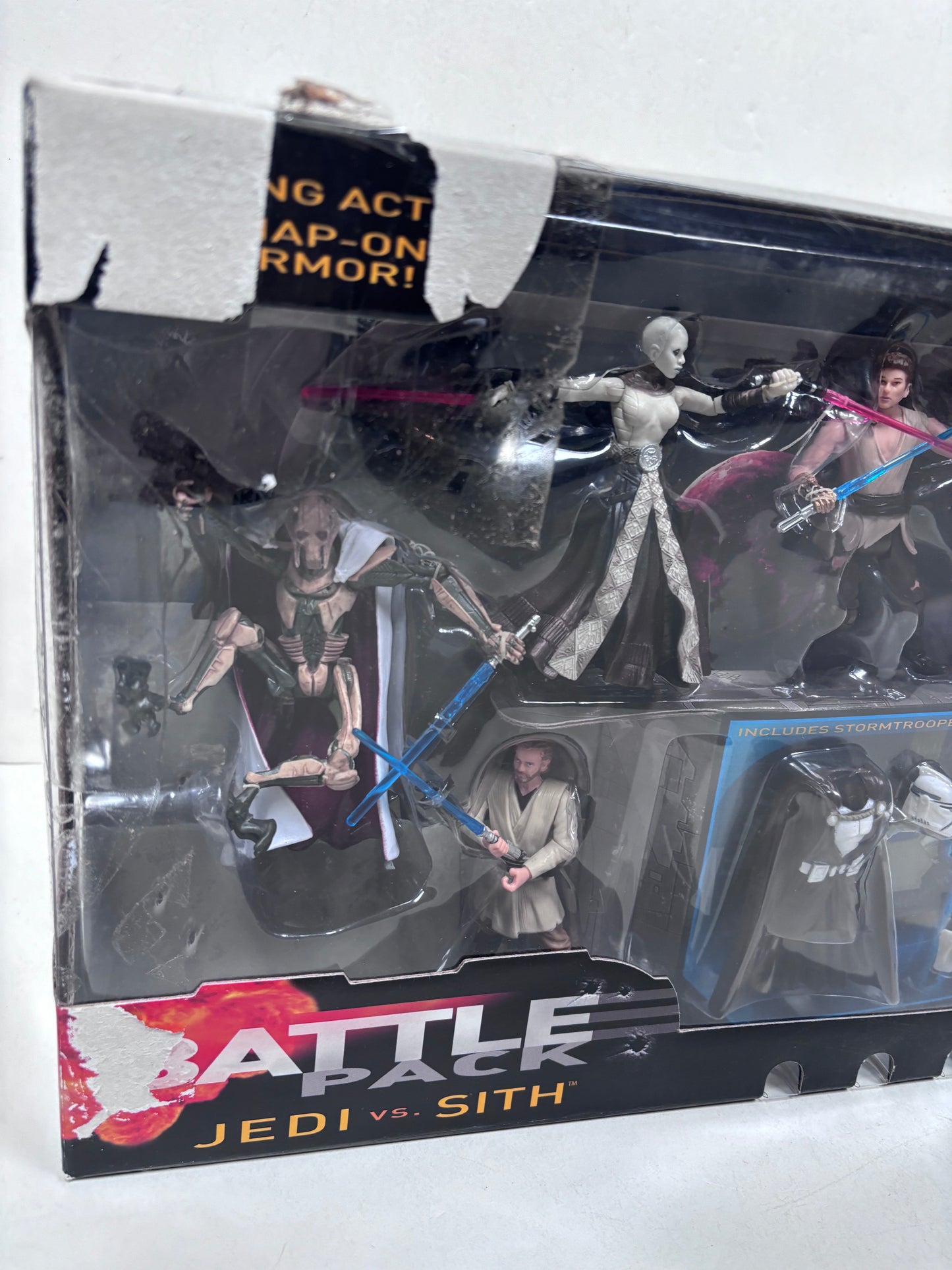 Battle Packs Jedi vs Sith Action Figure Set, Hasbro 2006