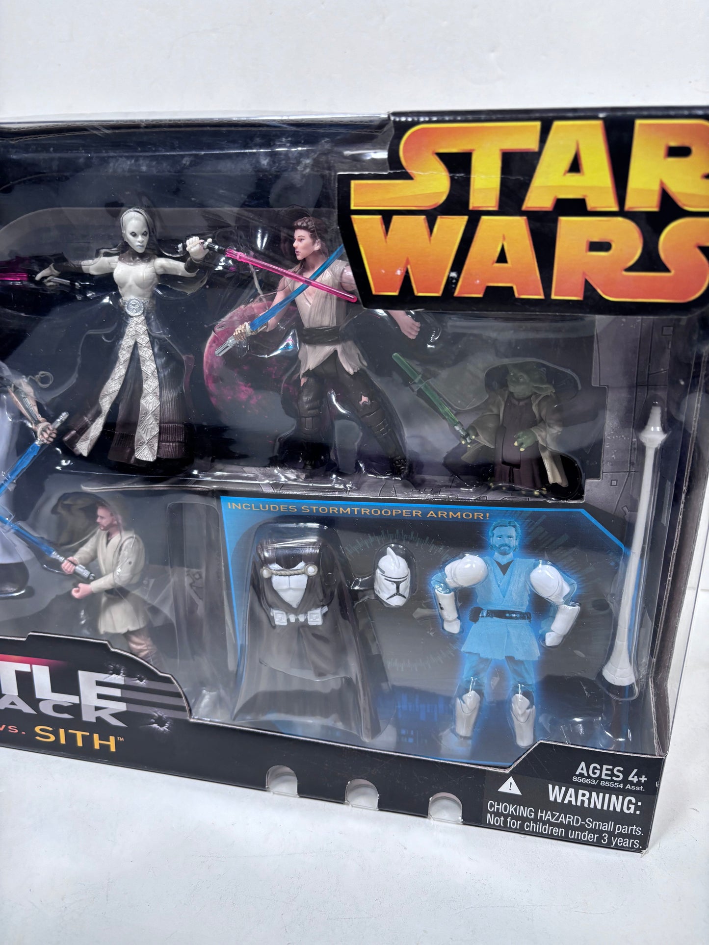 Battle Packs Jedi vs Sith Action Figure Set, Hasbro 2006