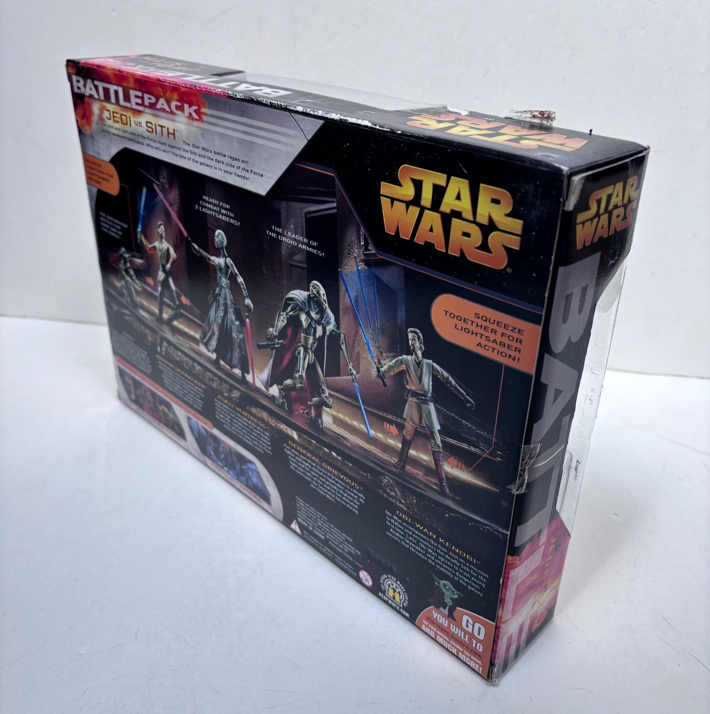 Battle Packs Jedi vs Sith Action Figure Set, Hasbro 2006