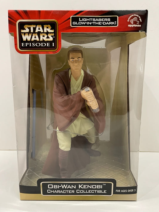 Episode 1 Obi Wan Kenobi Character Collectible Figure, Applause 1999