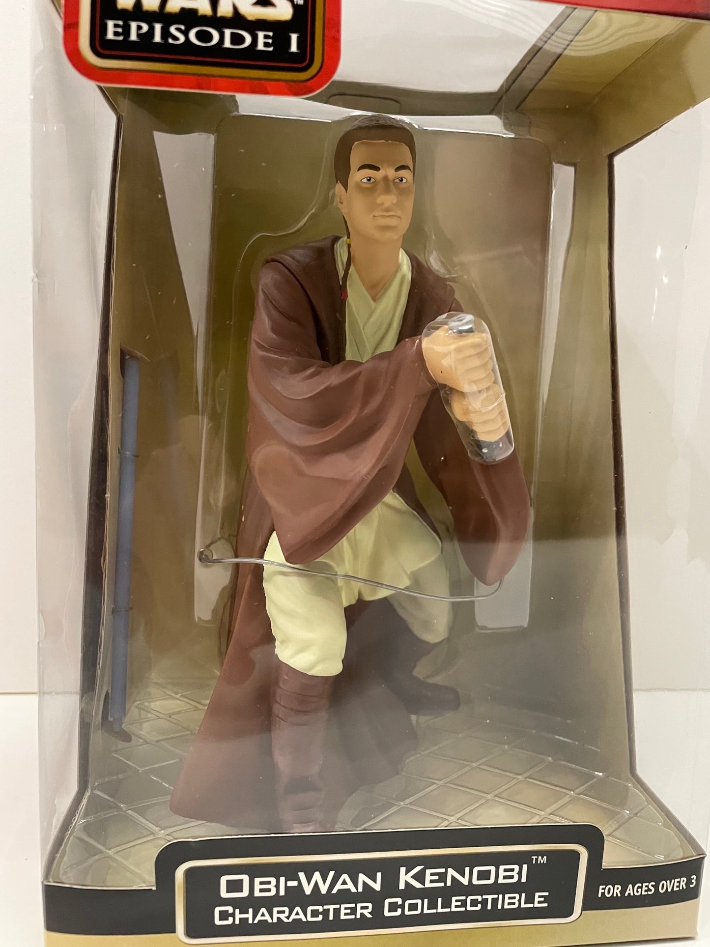 Episode 1 Obi Wan Kenobi Character Collectible Figure, Applause 1999
