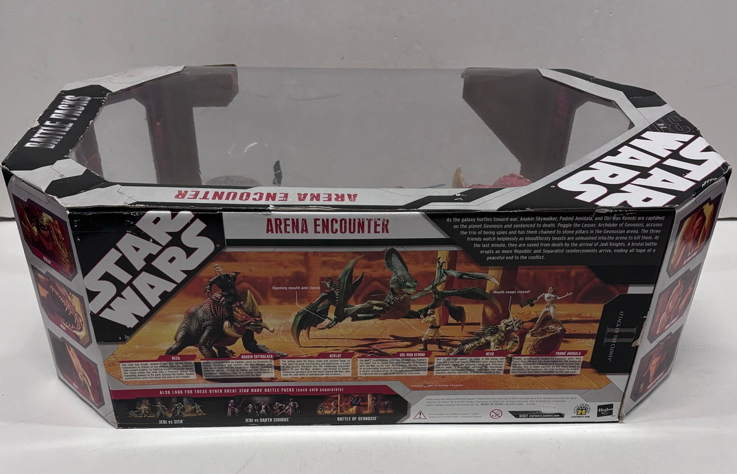 Battle Packs Attack Of The Clones Arena Encounter Figures Set, Hasbro