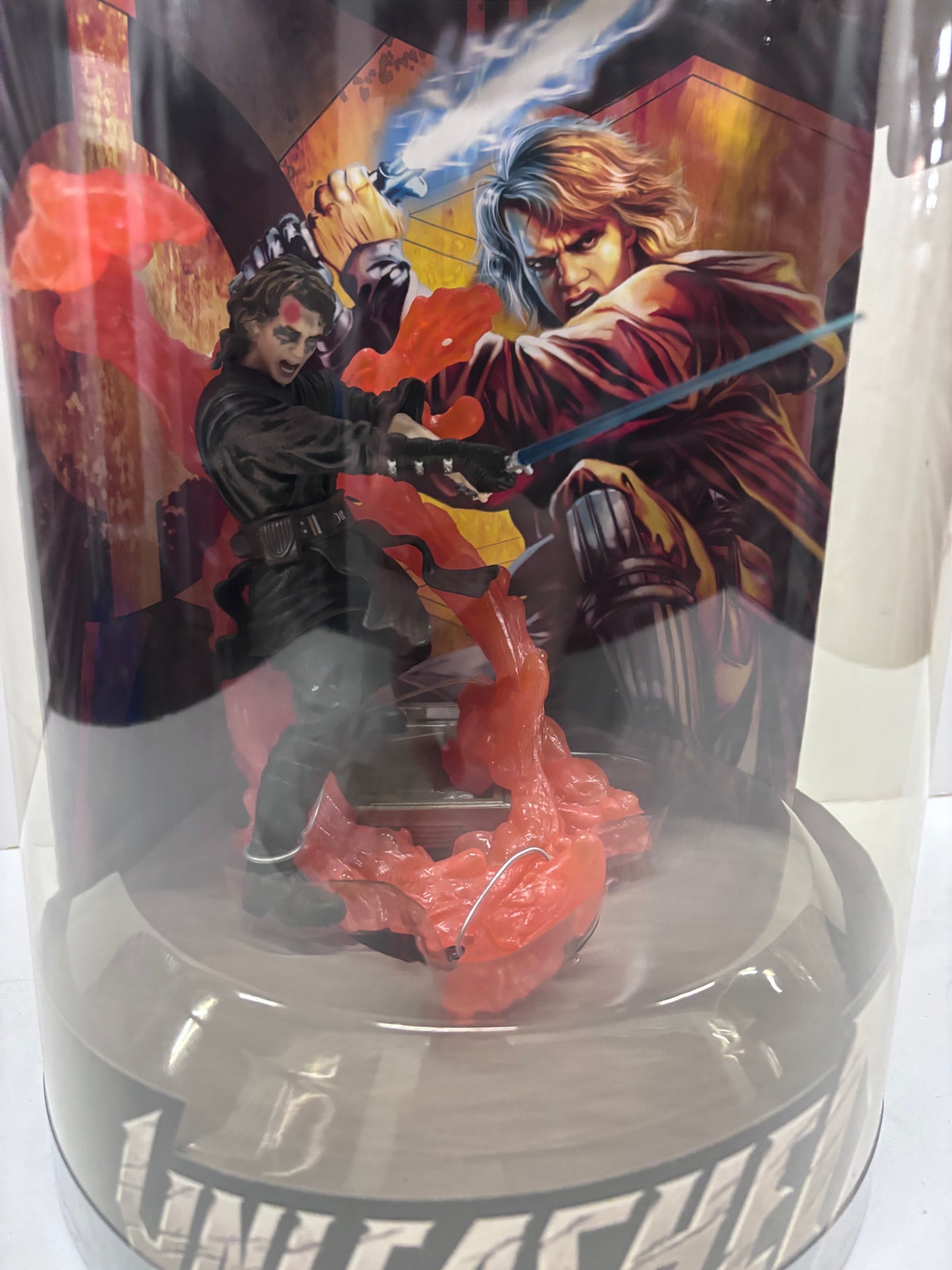 Unleashed Anakin Skywalker Deluxe Sculpture, Hasbro 2006