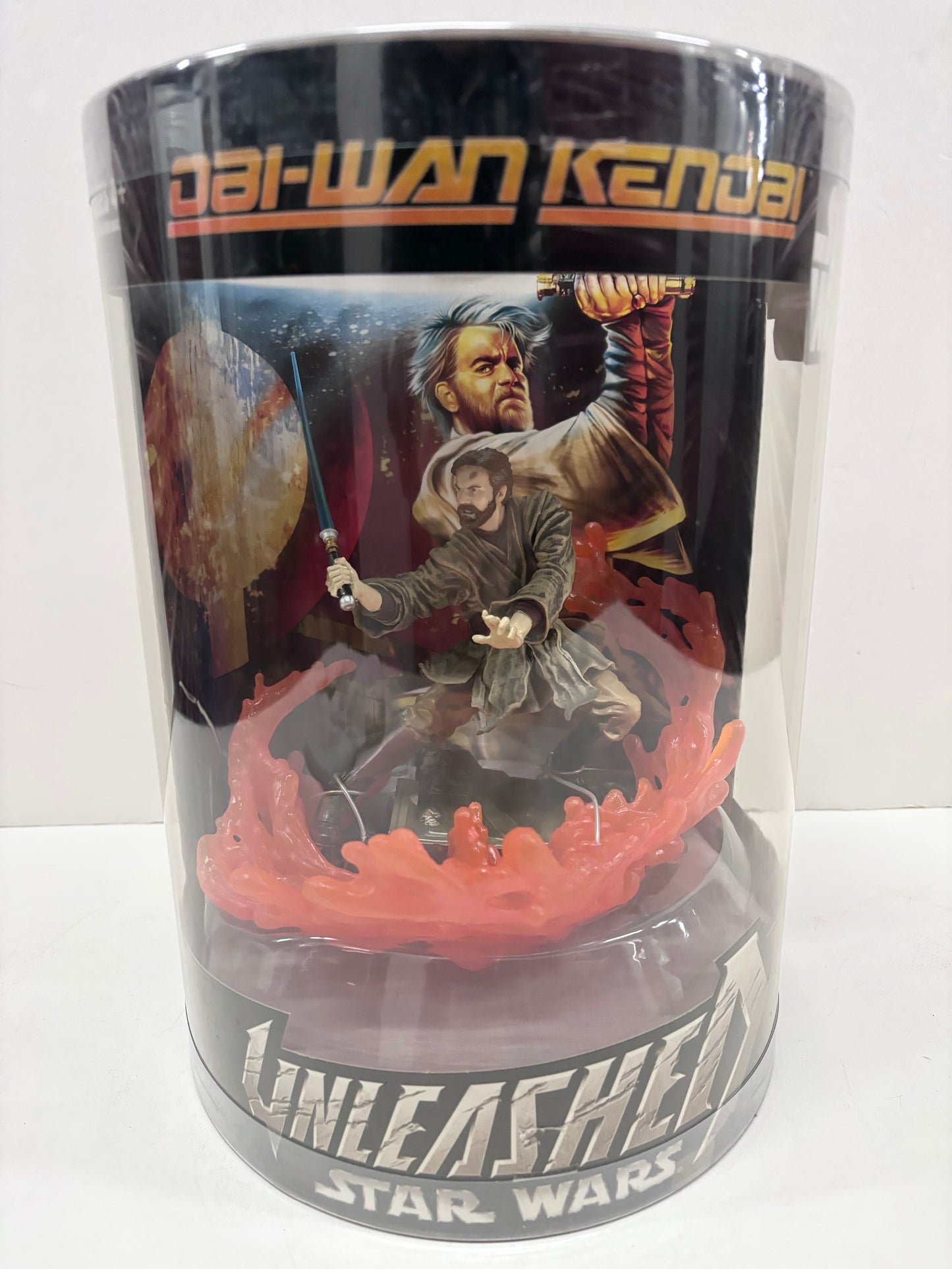 Unleashed Obi Wan Kenobi Deluxe Sculpture, Hasbro 2006