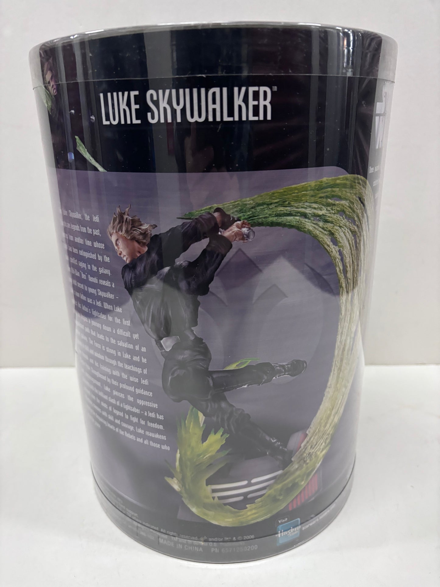 Unleashed Jedi Luke Skywalker Deluxe Sculpture, Hasbro 2006