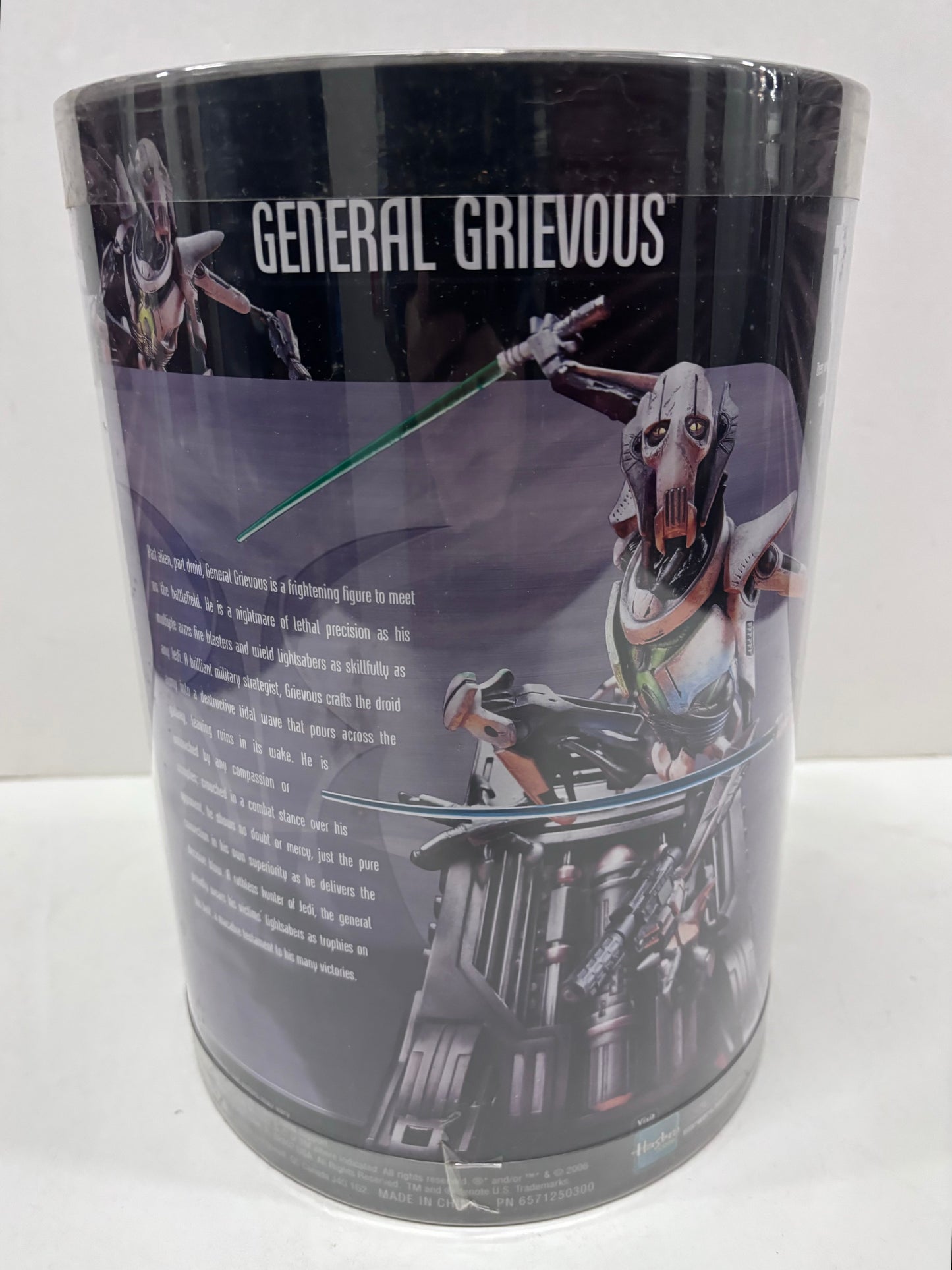 Unleashed General Grievous Deluxe Sculpture, Hasbro 2006