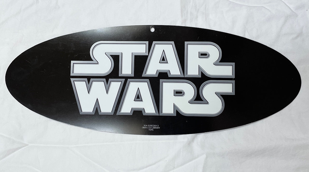 Hasbro Star Wars 16x6 Walmart Store Hanger Display 2008