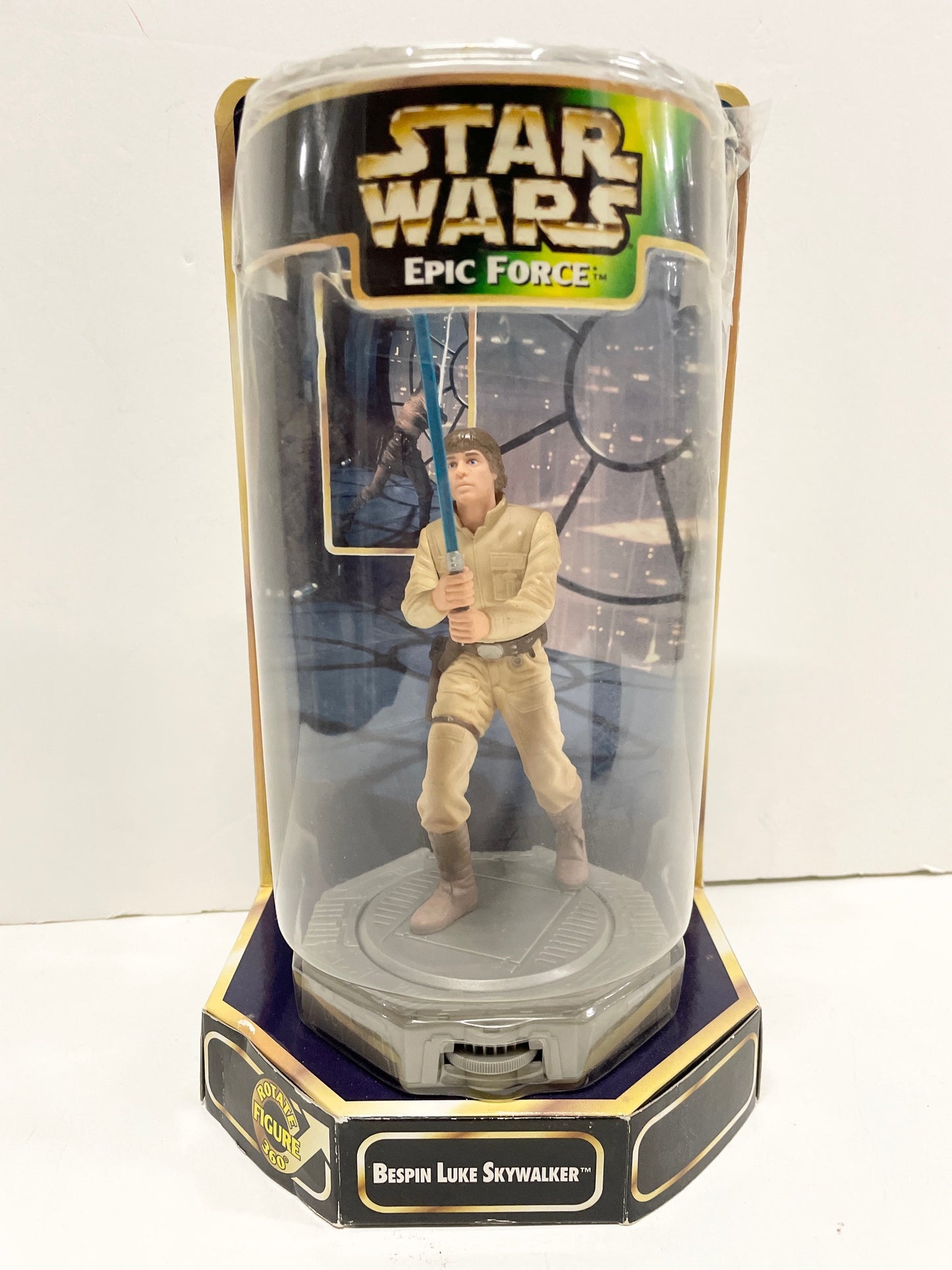 Epic Force Bespin Luke Skywalker Rotating 360 Figure, Kenner 1997