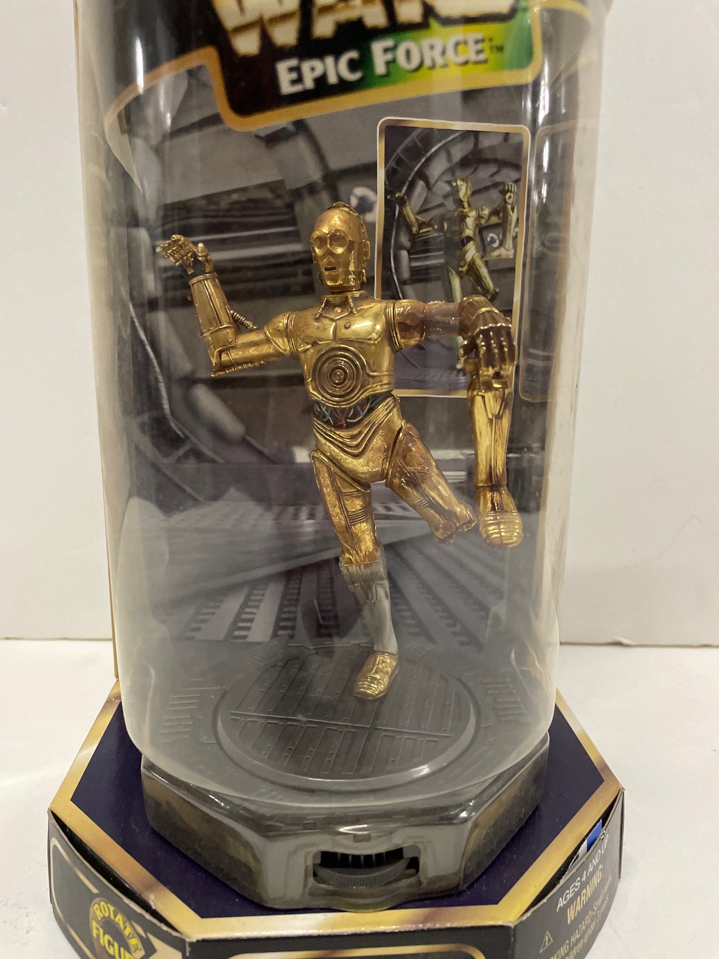 Epic Force C-3PO Rotating 360 Figure, Kenner Collection 1997