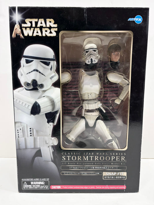 Kotobukiya ArtFX Stormtrooper Luke Snap Fit 1/7 Scale Model Kit Statue