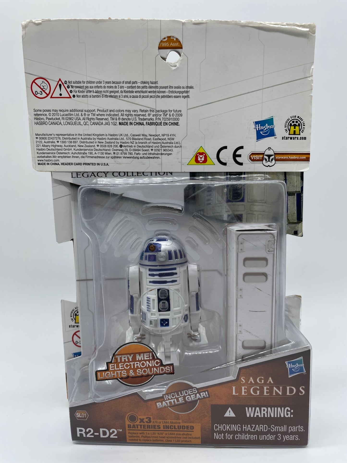Saga Legends Value Pack Han Solo/R2-D2 SL01 SL16, Hasbro 2009