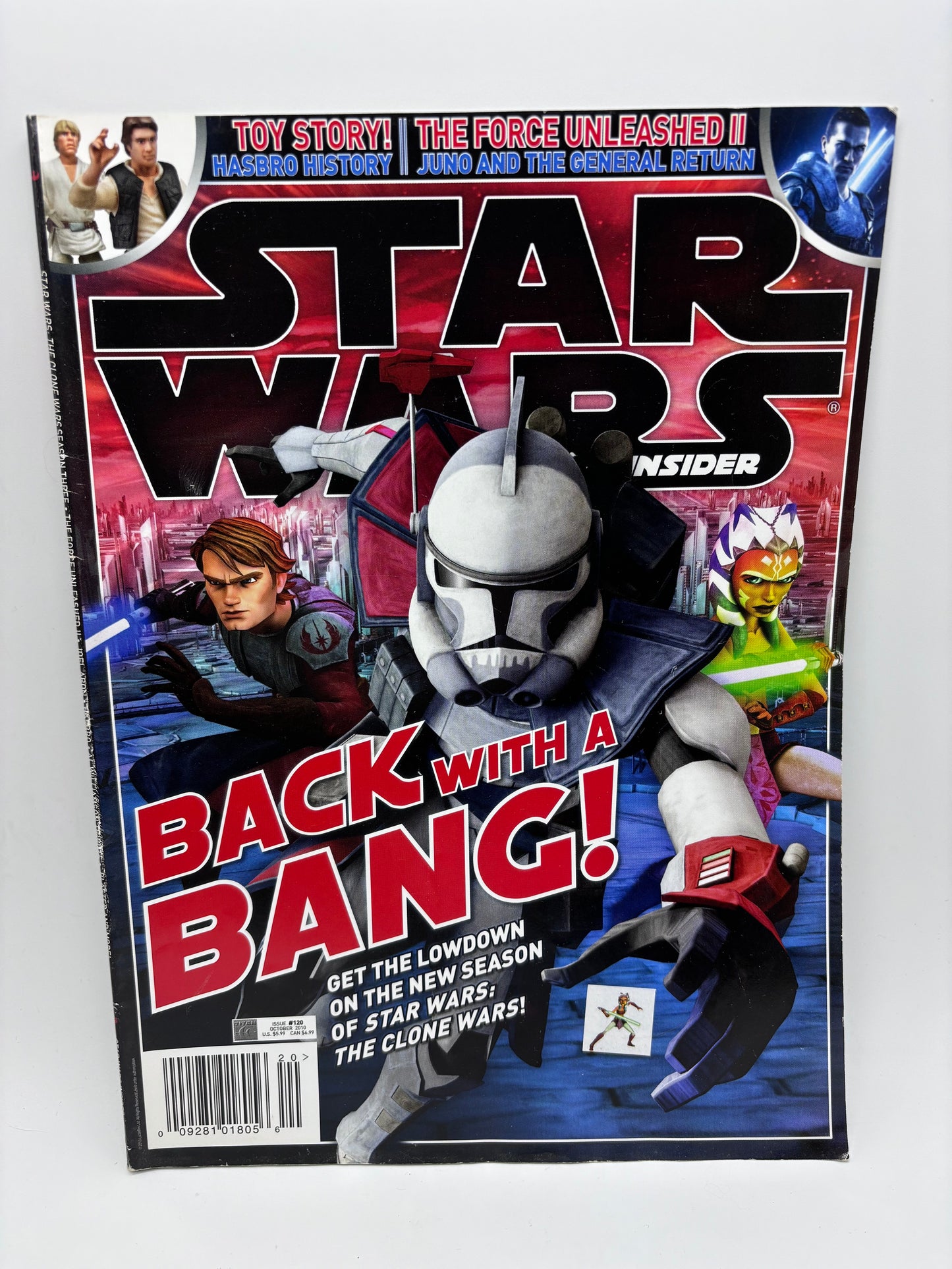 Insider Magazine Issue 120 October 2010, Book Clone Wars Ahsoka