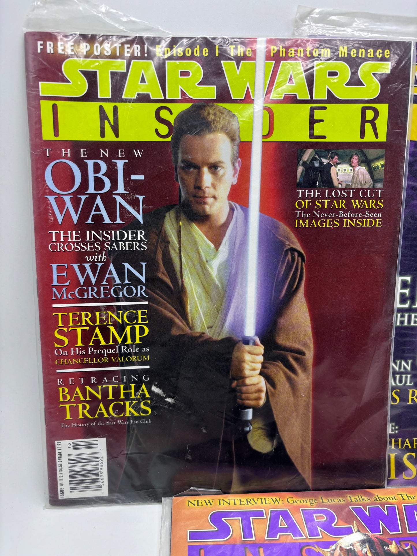Insider Magazine Set of 3 Issues 41/43, Book Phantom Menace