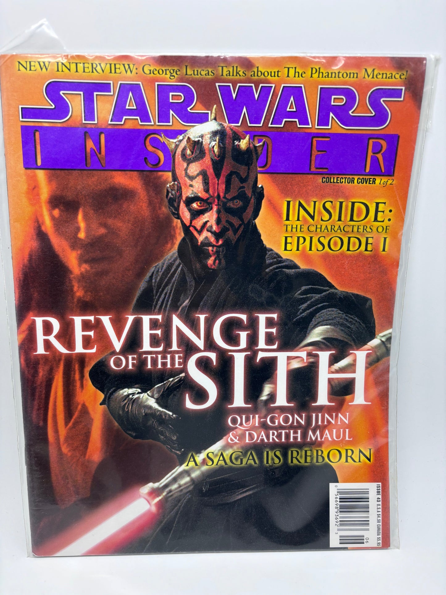 Insider Magazine Set of 3 Issues 41/43, Book Phantom Menace