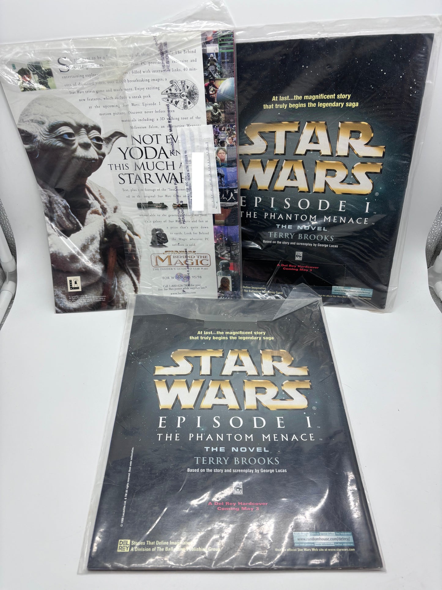 Insider Magazine Set of 3 Issues 41/43, Book Phantom Menace