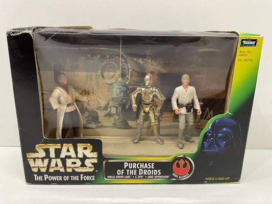 Power of the Force Purchase of the Droids Figure Set, Hasbro 1998