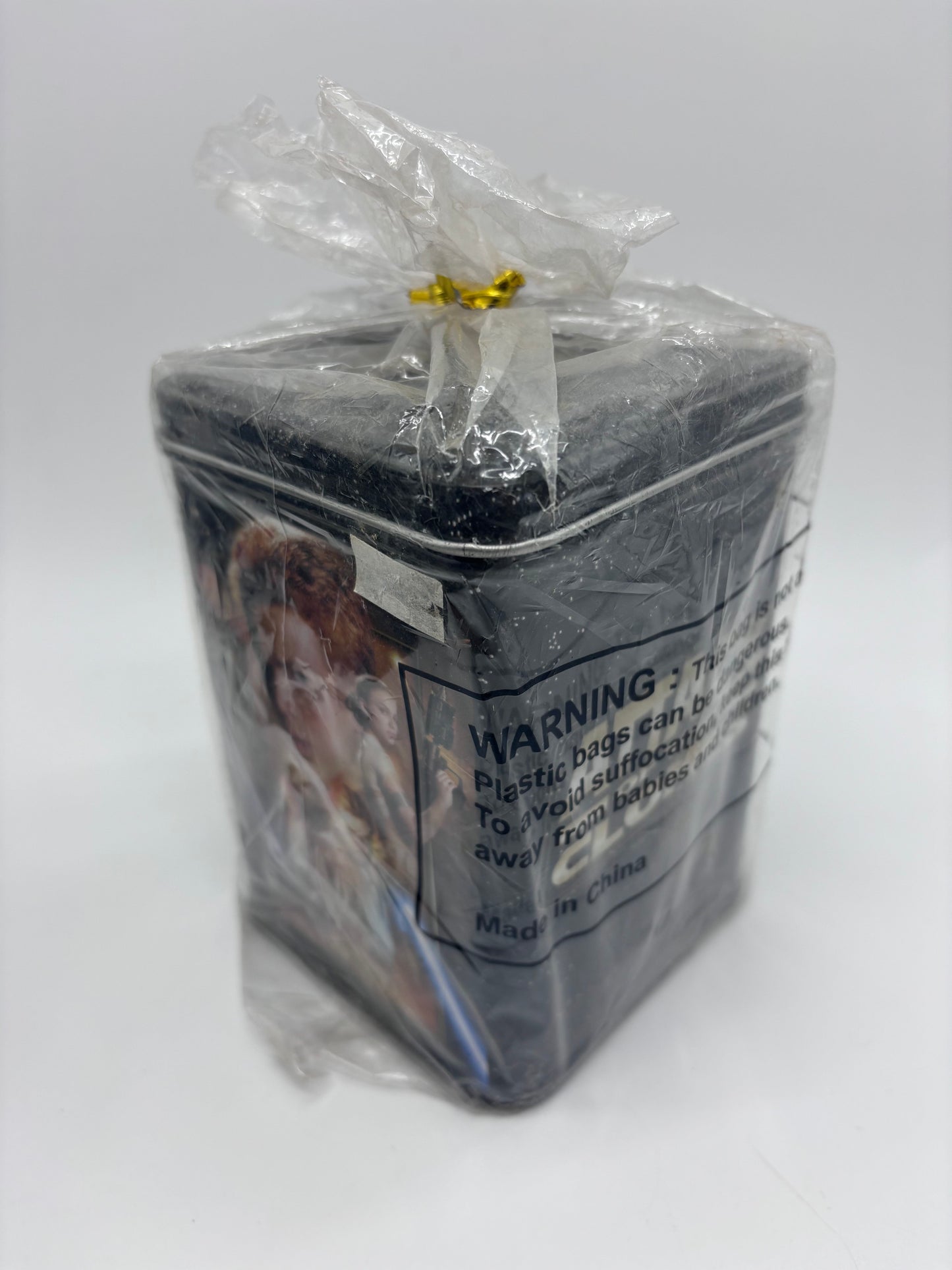 Attack of the Clones NECA Collectible Tin Bank Lot of 2, Hero/Villain