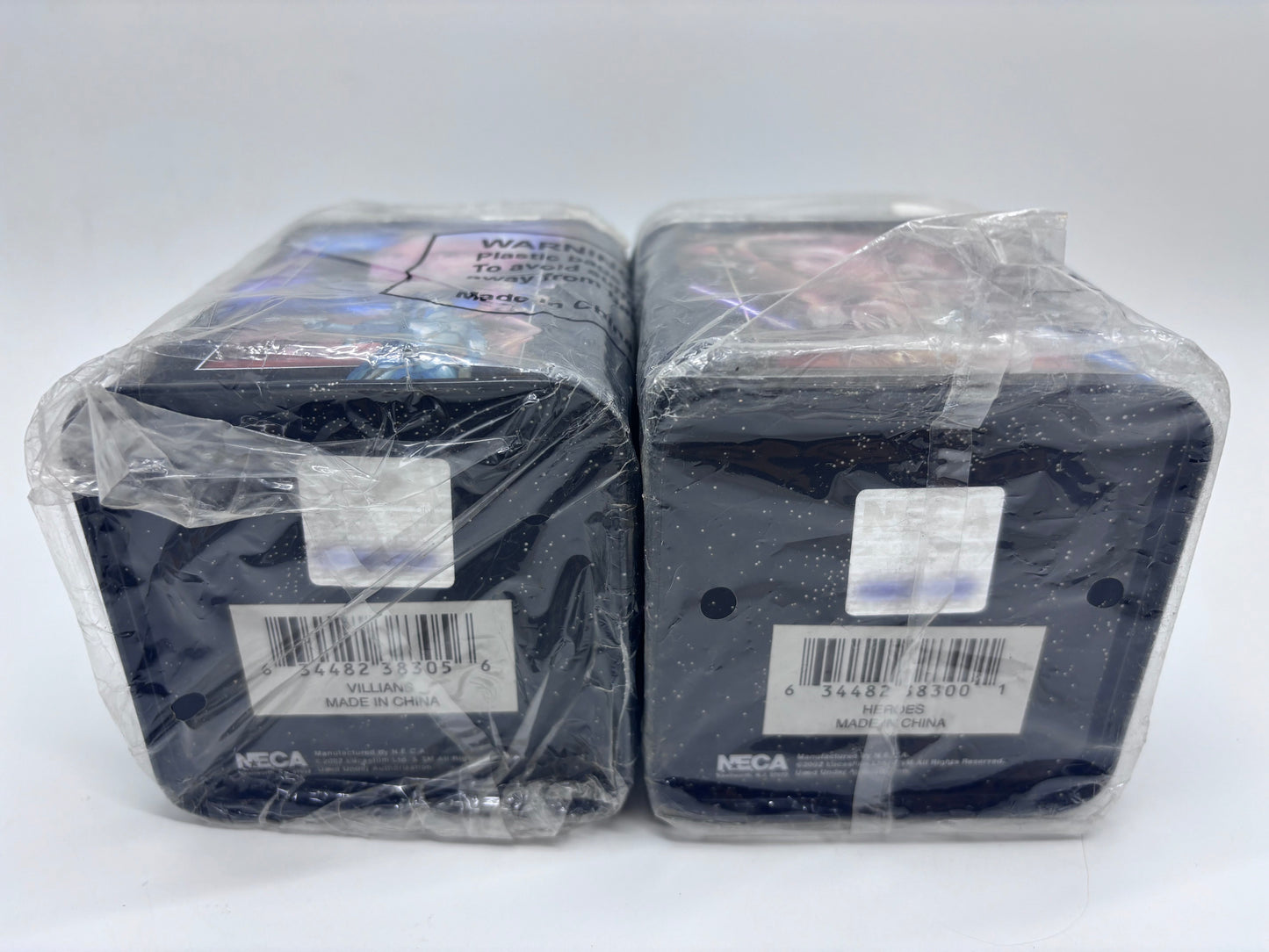 Attack of the Clones NECA Collectible Tin Bank Lot of 2, Hero/Villain