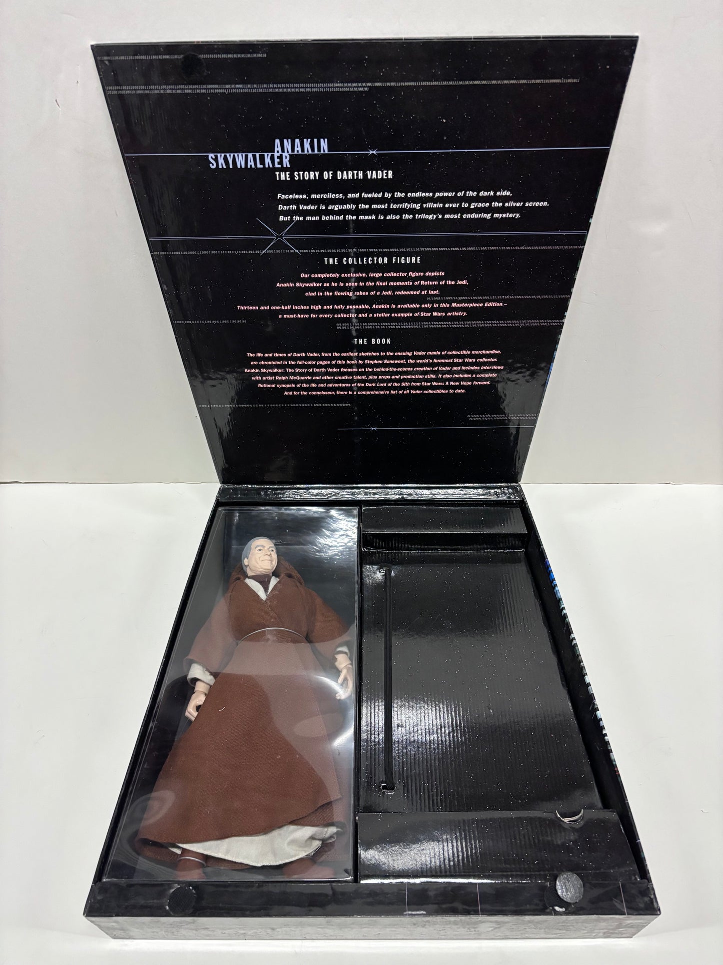 Anakin Skywalker Masterpiece 12" Figure, Hasbro 1998 No Book