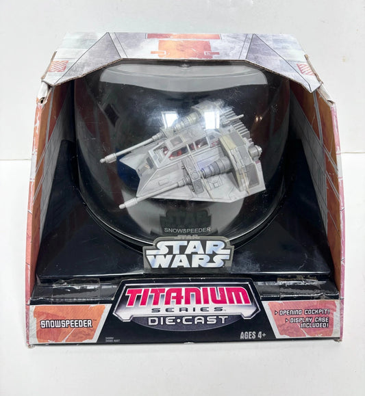 Titanium Series Snowspeeder Ultra Die Cast, 2005 Galoob Micro Machines