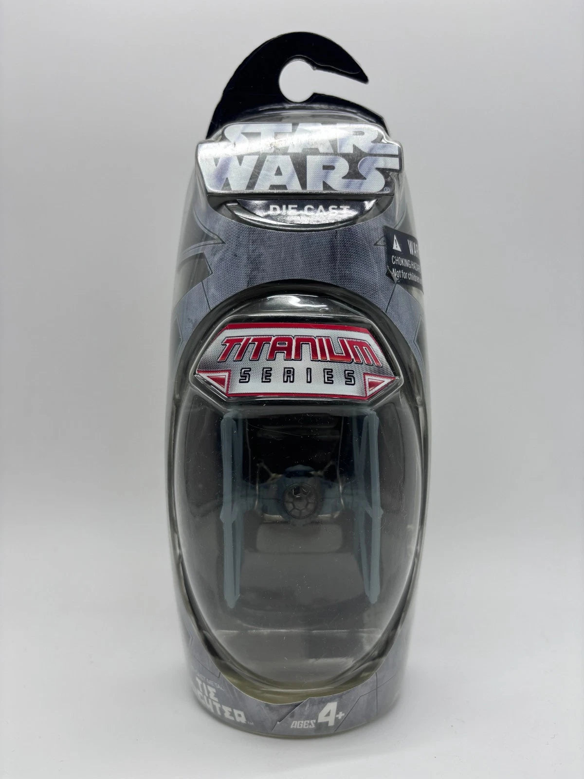 Titanium Series Tie Fighter (Grey) Die Cast, 2004 Micro Machines