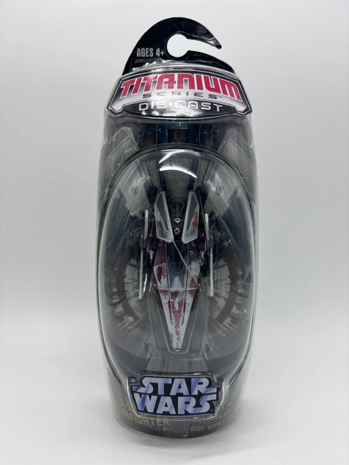Titanium Series V-Wing Starfighter Die Cast Ship, 2007 Micro Machines