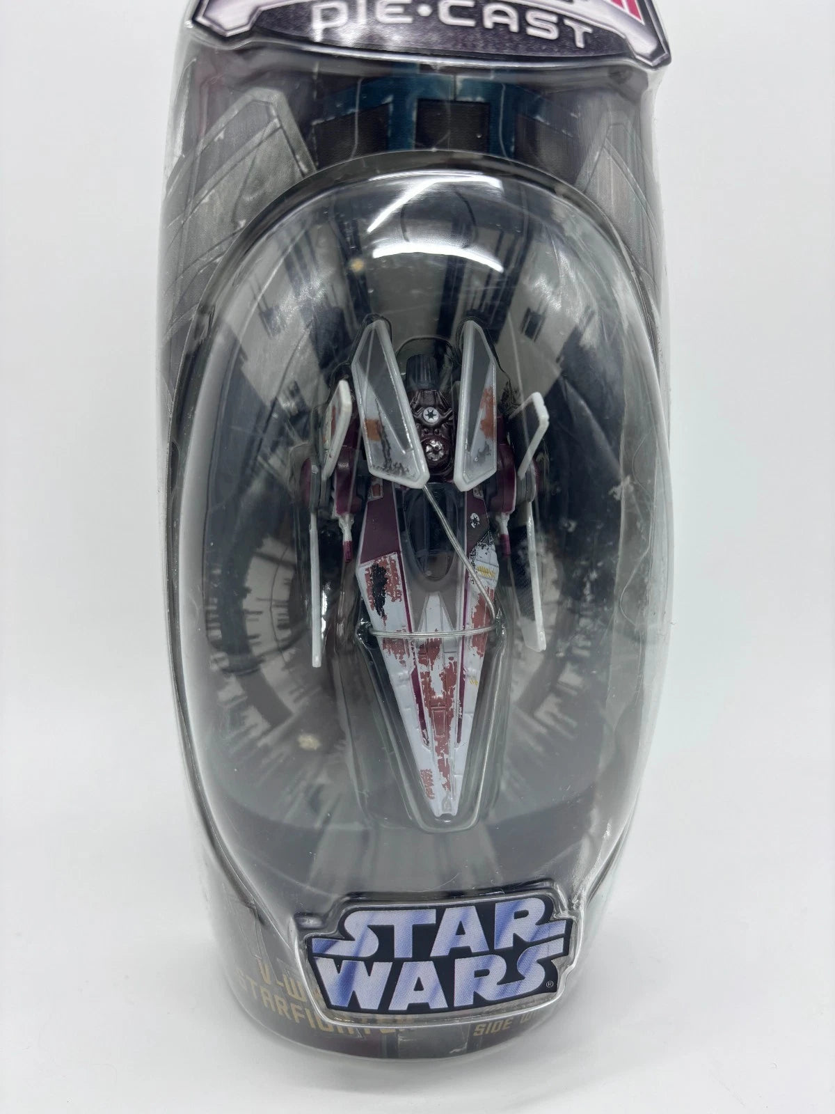 Titanium Series V-Wing Starfighter Die Cast Ship, 2007 Micro Machines