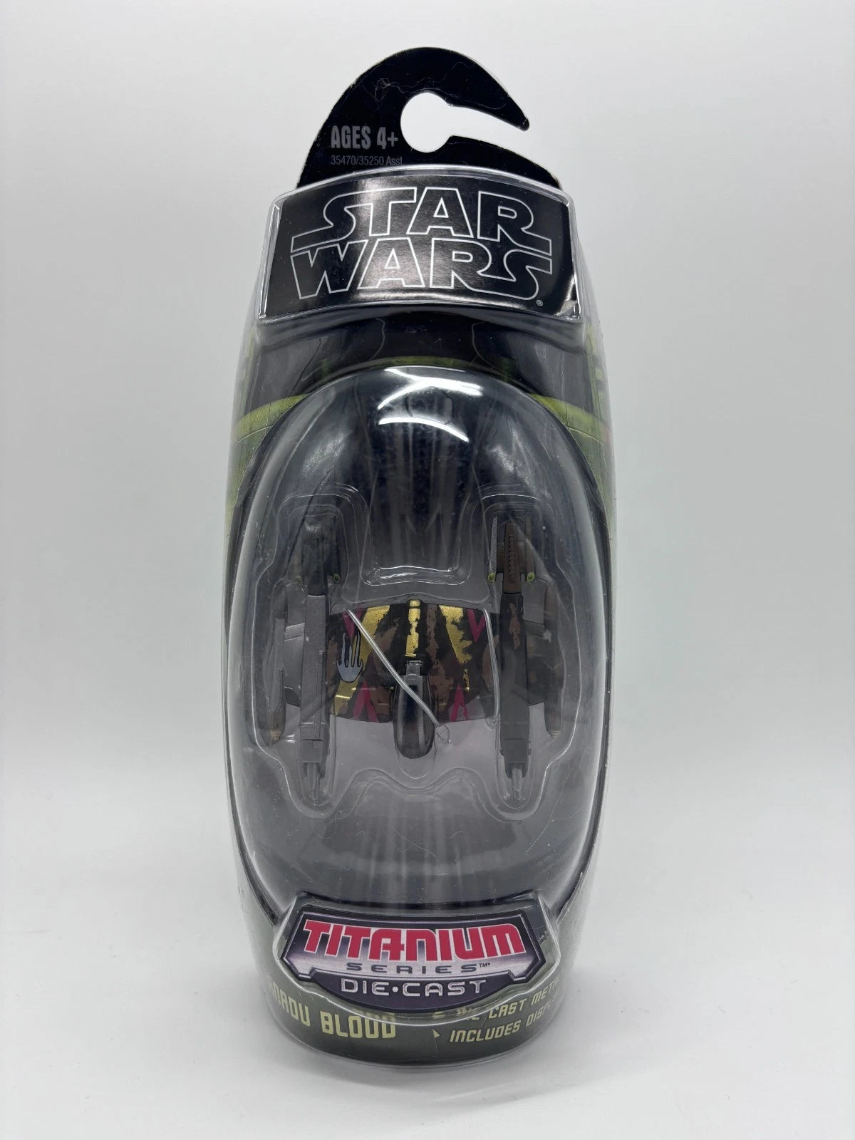 Titanium Series Xanadu Blood Die Cast Ship, 2009 Micro Machines