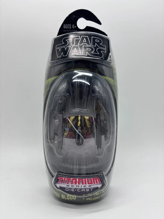 Titanium Series Xanadu Blood Die Cast Ship, 2009 Micro Machines