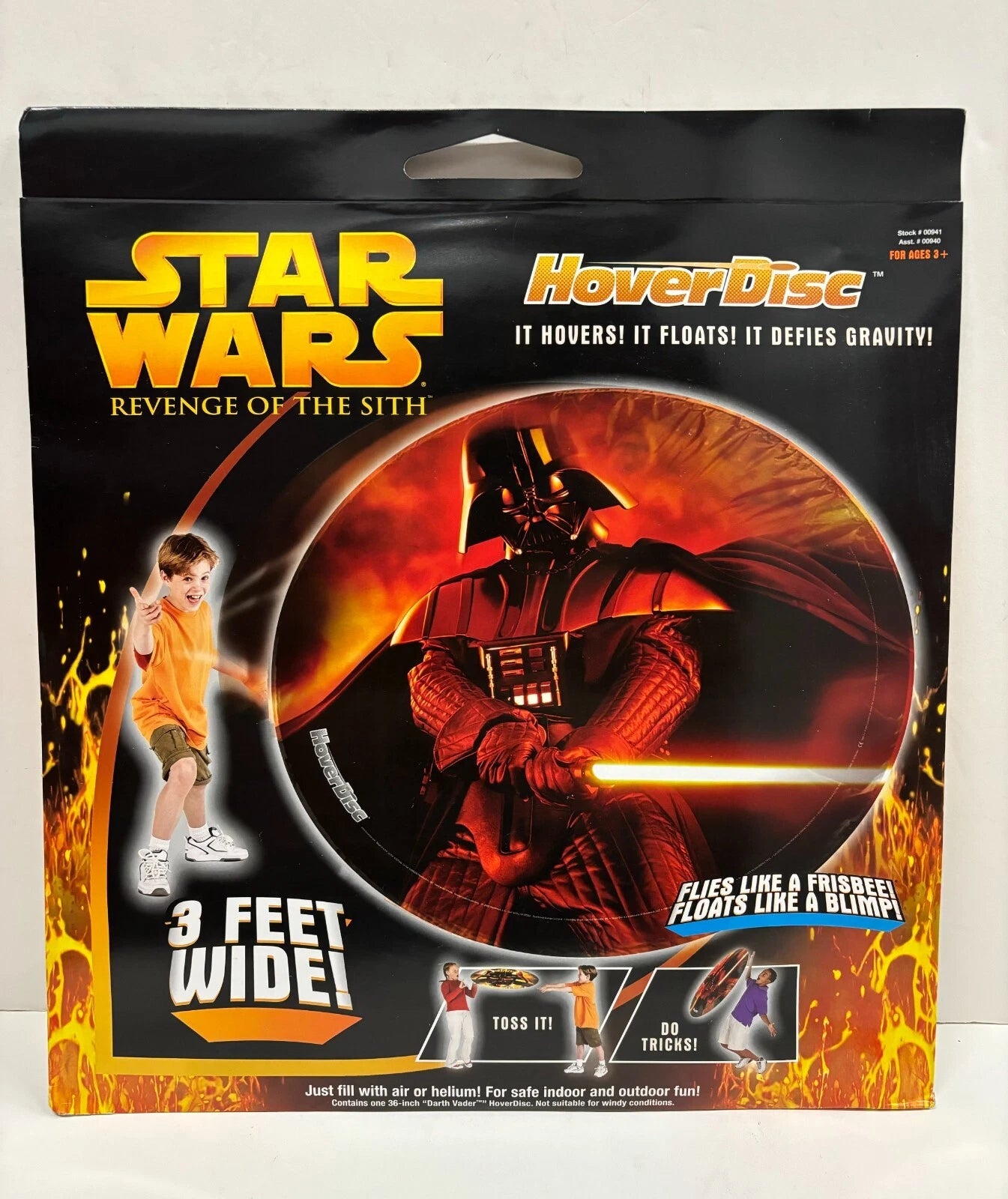 Revenge of the Sith Trick 3ft HoverDisk Darth Vader, 2005