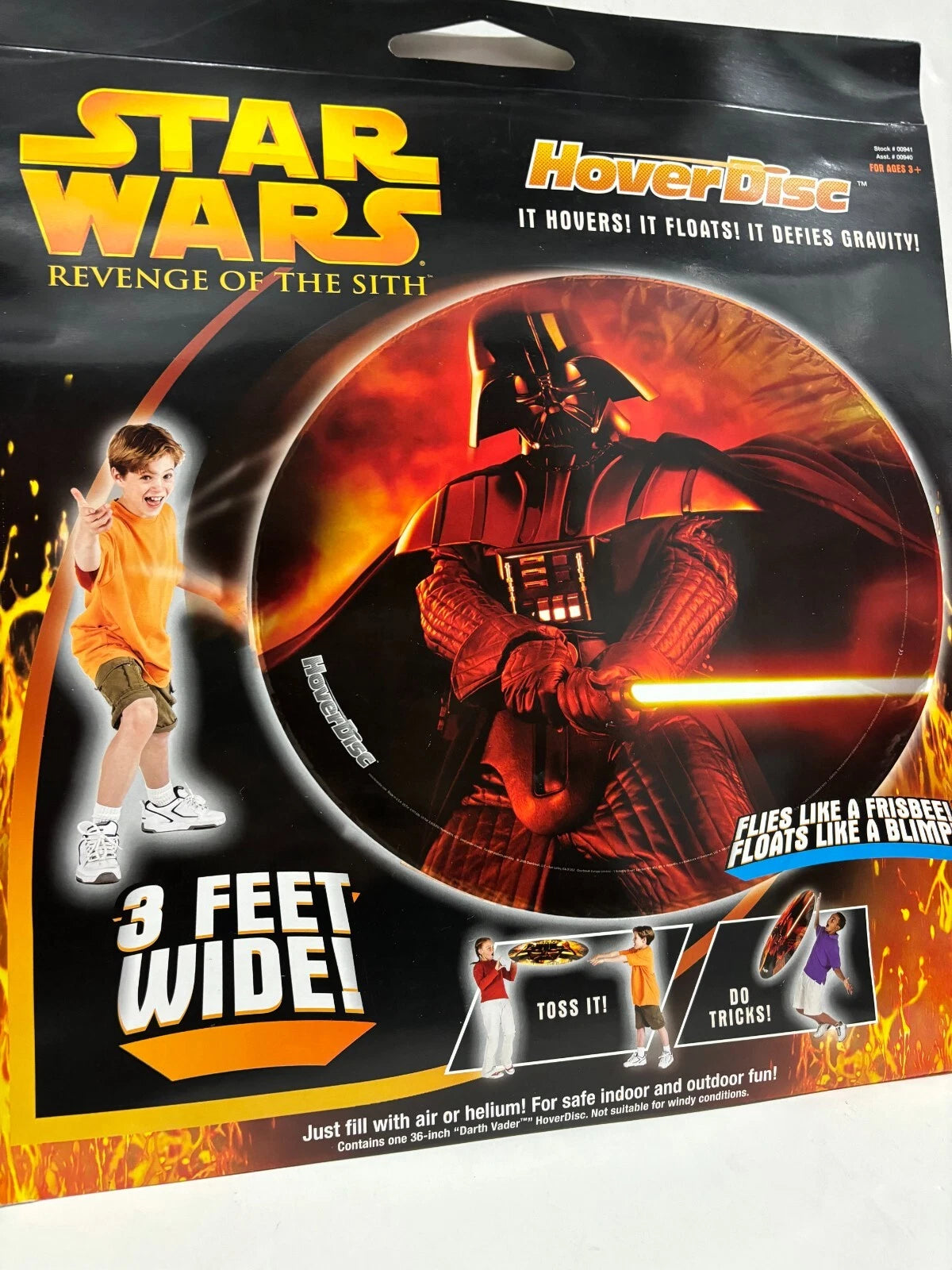 Revenge of the Sith Trick 3ft HoverDisk Darth Vader, 2005