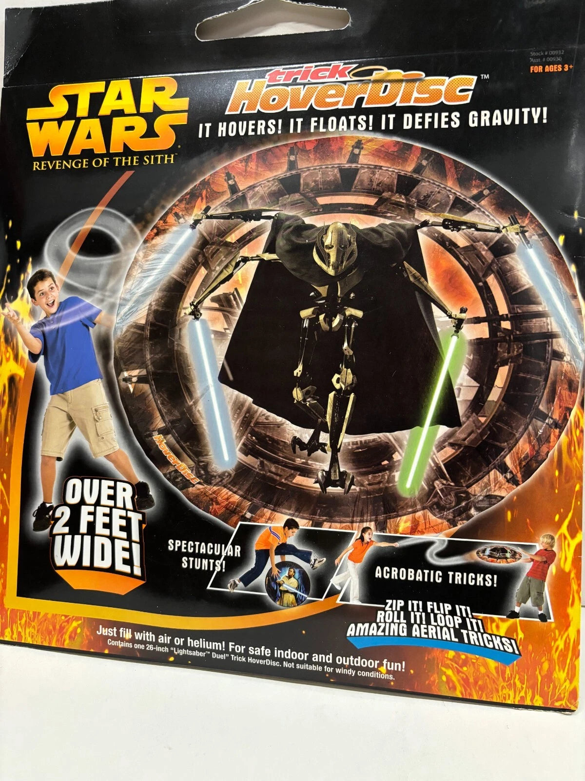 Revenge of the Sith Trick 2ft HoverDisk General Grievous, 2005