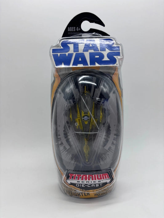 Titanium Series Anakin's Jedi Starfighter Die Cast Ship, 2008