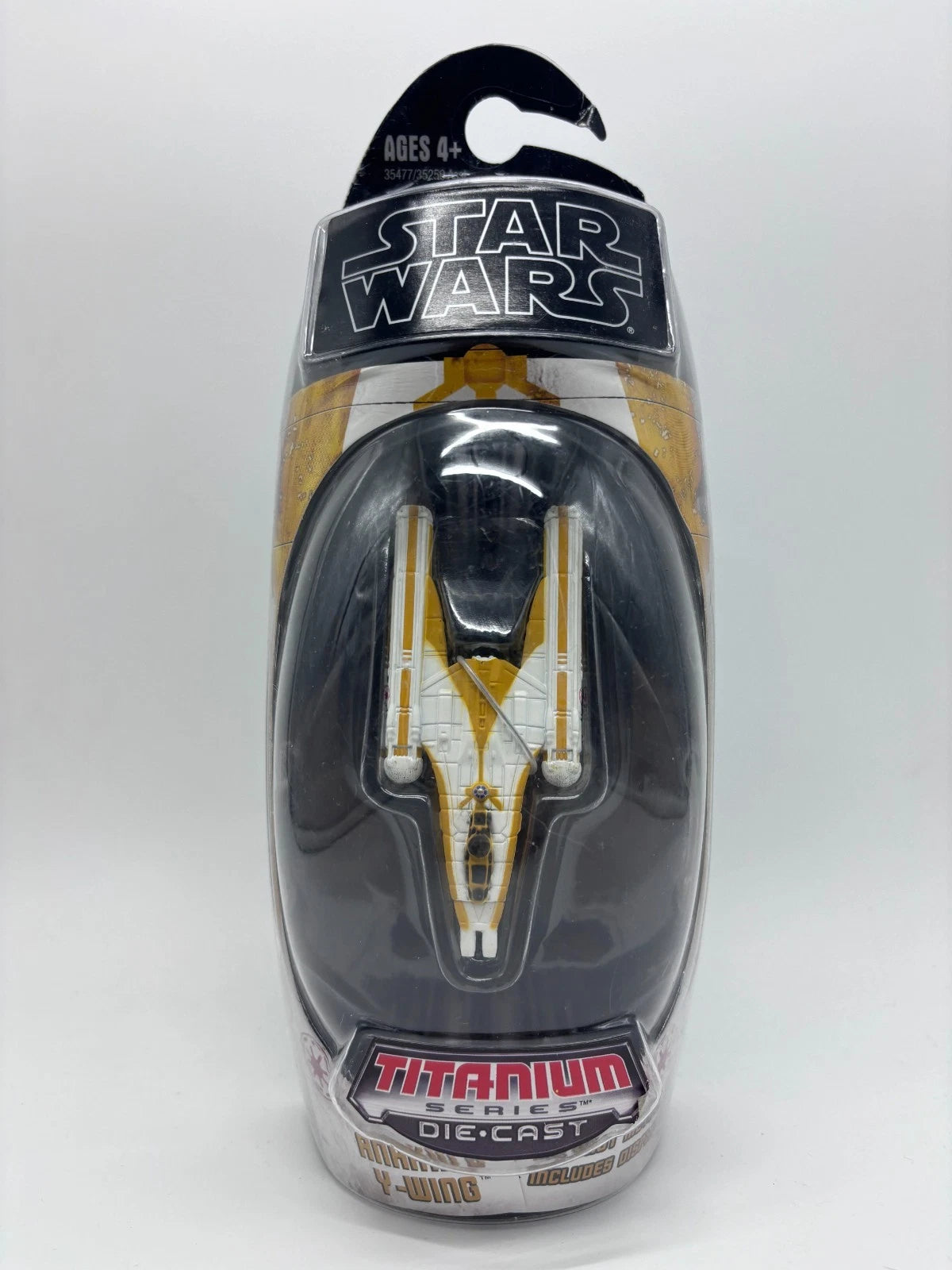 Titanium Series Anakin's Y-Wing Die Cast Ship, 2009 Micro Machines