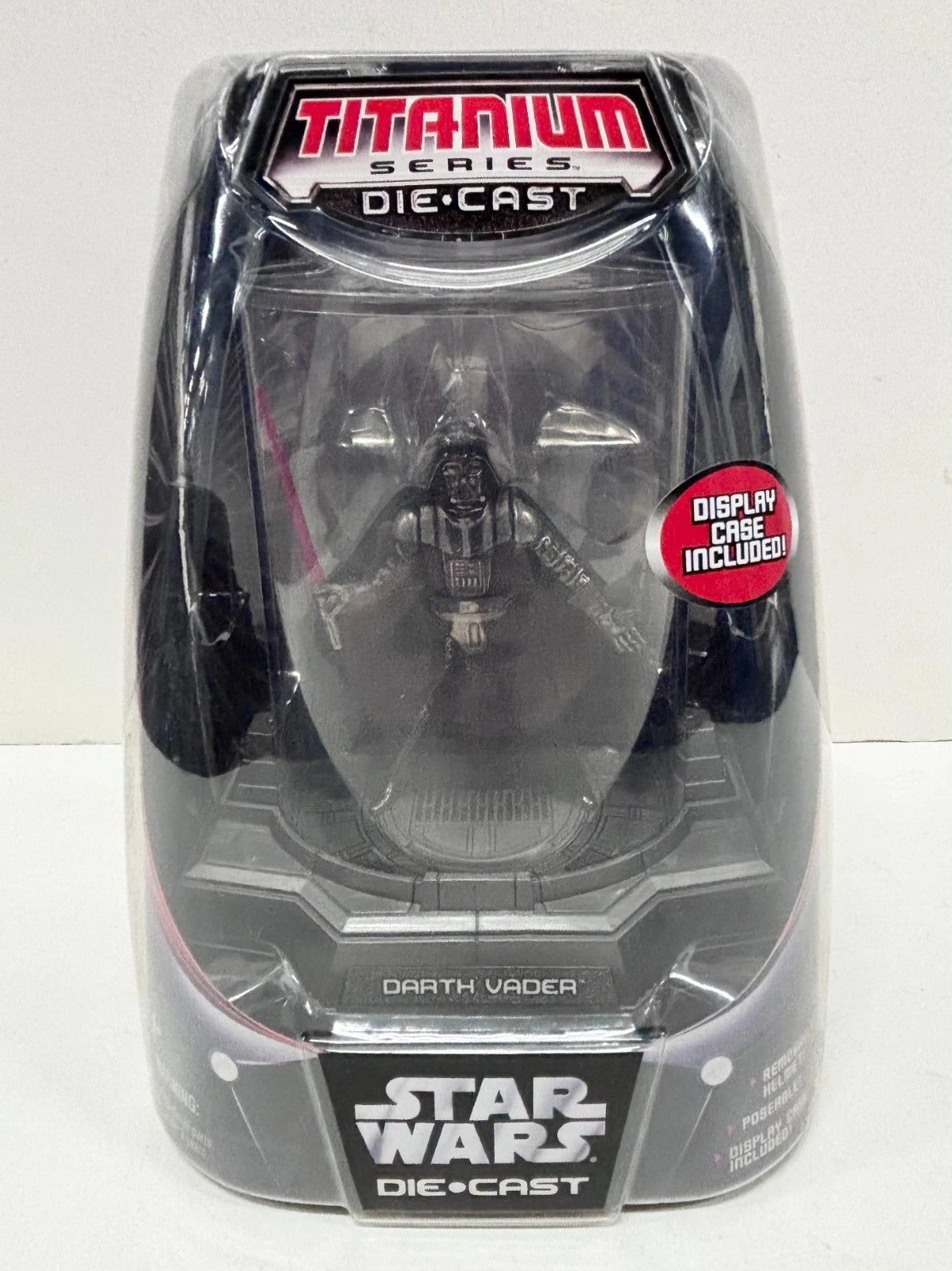 Titanium Series Darth Vader Ultra Die Cast Figure, 2006 Galoob