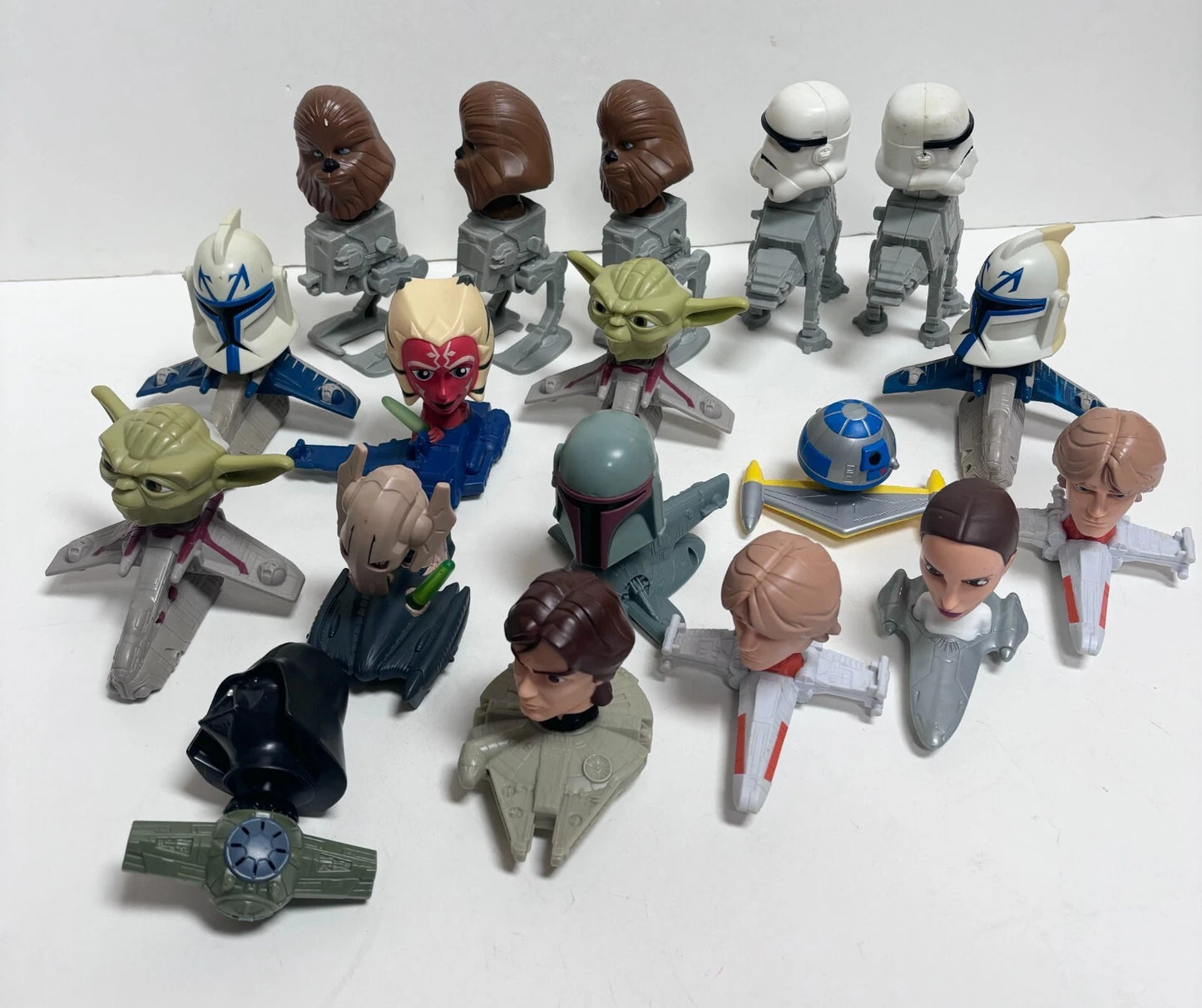 Clone Wars McDonald's Happy Meal Toys Lot of 18 Premiums