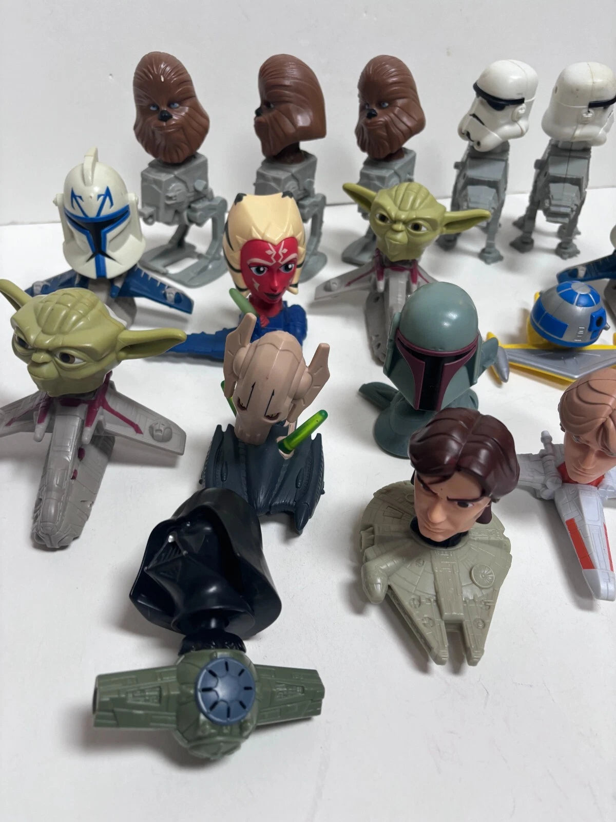 Clone Wars McDonald's Happy Meal Toys Lot of 18 Premiums