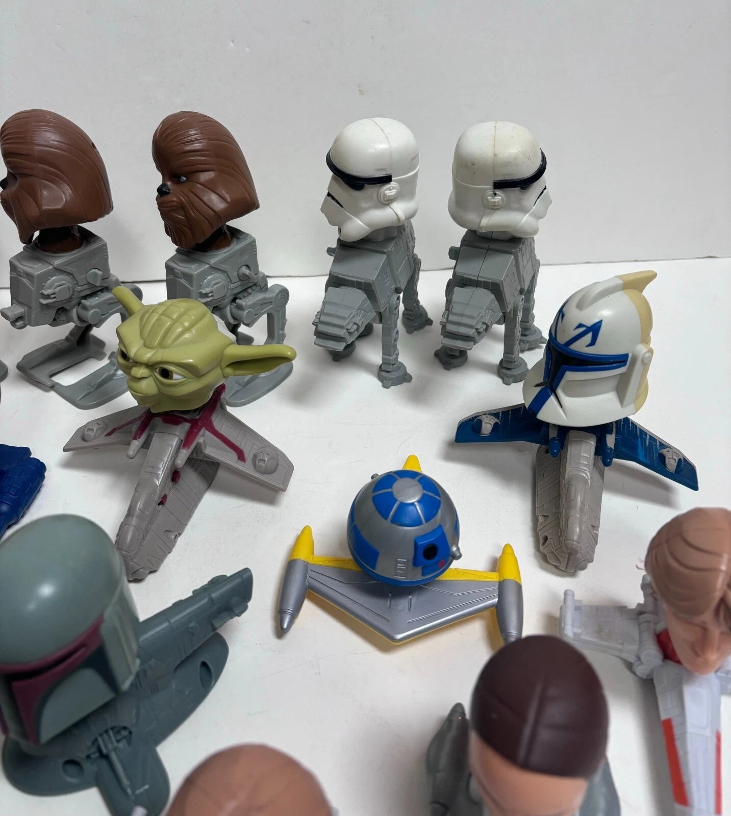 Clone Wars McDonald's Happy Meal Toys Lot of 18 Premiums