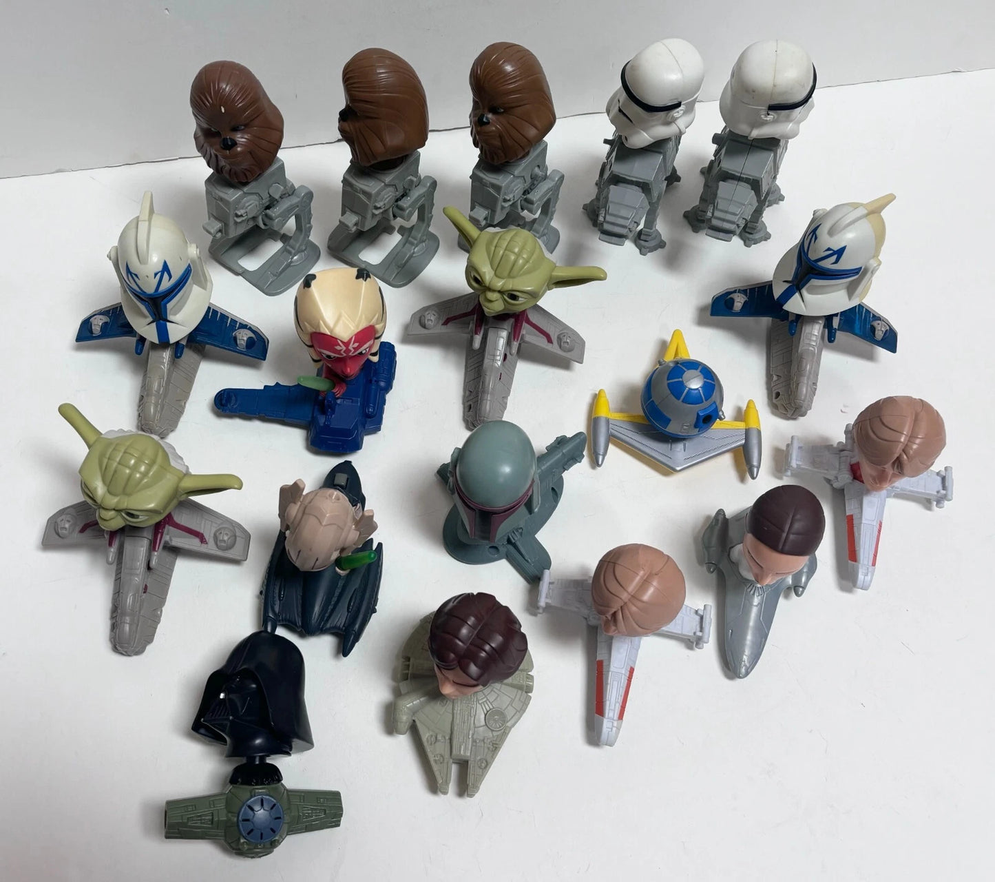 Clone Wars McDonald's Happy Meal Toys Lot of 18 Premiums